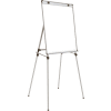 Ghent Adjustable Easel - 4 Legs - Aluminum / Steel - 36"W x 69.75H - Satin / Gray