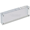 Azar Displays 104430 Acrylic Vertical/Horizontal Block Frame, 3" x 11" ,1 Piece