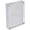 Azar Displays 104435 Acrylic Vertical/Horizontal Block Frame, 8.5" x 5.5" ,1 Piece