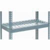 Global Industrial Extra Heavy Duty Boltless Shelving Additional Shelf, 48"W x 18"D, Wire Deck