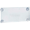 Azar Displays 106627 Acrylic Sign Holder W/ Suction Cups, 8.5" x 5.5"