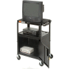 Steel Audio Visual & Instrument Security Cart