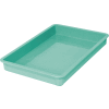 Molded Fiberglass Toteline Stacking Tote 875008 - 25-3/4"L x 17-3/4"W x 4-1/2"H, Green