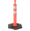 VizCon TrafFix Devices Traffic Cone Delineator Post Reflective