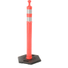 VizCon TrafFix Devices Reflective Delineator Post 42 Inches High