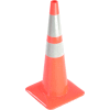 36" Traffic Cone, Reflective, Orange, 8 lbs, 3650-8MM