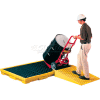 Eagle 1686 6 Drum Spill Containment Platform - Yellow with No Drain