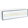 Azar Displays 122018 Wall Mount Nameplate Sign Holder W/ Adhesive Tape, 8.5" x 2.5"
