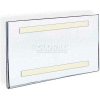 Azar Displays 122026 Horizontal Wall Mount Acrylic Sign Holder, 10" x 8"