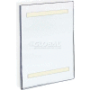 Azar Displays 122039 Vert. Wall Mount Acrylic Sign Holder W/ Adhesive Tape, 17" x 22"