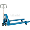 Bishamon® BS-55 Blue Label™ Narrow Fork Pallet Jack Truck 5500 Lb. Capacity 21 x 36