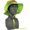 Ergodyne Chill-Its® classe EVAP couvre-chefs Hi-Vis Ranger Hat w / refroidissement intégré serviette, Lime, S/M