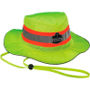 12595 Chill-Its® 8935MF Evaporative Headwear Hi-Vis Ranger Hat w/MF, Lime, L/XL