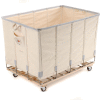 Dandux Canvas Basket Bulk Truck 40072018-3S 18 Bushel - White