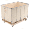 Dandux Canvas Basket Bulk Truck 40072008-3S 8 Bushel - White