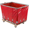 Dandux Vinyl Basket Bulk Truck 400720G18R-3S 18 Bushel - Red