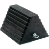 Global Industrial Rubber Wheel and Tire Chock, 10"L x 8"W x 6"H
