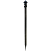 Mr. Chain 13127-10 Colonial Ground Pole Kit, 30-Poles, 92' Chain, Black