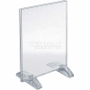 Azar Displays 132718 Vertical/Horizontal Dual-Stand Sign Holder, 8" x 10"