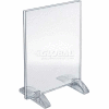 Azar Displays 132733 Vertical/Horizontal Dual-Stand Sign Holder, 5.5" x 8.5"