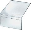 Azar Displays 142702 Shelf Sign Holder, 6" x 4"