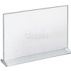 Azar Displays 142716 Horizontal Top Load Acrylic Sign Holder, 14" x 11"