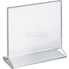 Azar Displays 142717 Horizontal Top Load Acrylic Sign Holder, 8.5" x 8.5"