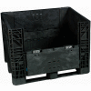Buckhorn Folding Bulk Shipping Container - BI4840392010000 - 48x40x39 1600 Lbs. Black