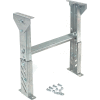 Omni Metalcraft 1.9" Roller Conveyor Leg Support 18"W I.D. with 38" to 50"H