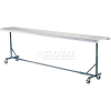 Omni Metalcraft Portable Castered Conveyor Support 24"W PTST21.75-23-39-10