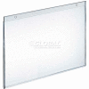 Azar Displays 162719 Horizontal Wall Mount Acrylic Sign Holder, 10" x 8", Acrylic
