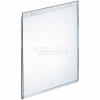 Azar Displays 162720 Vertical Wall Mount Acrylic Sign Holder, 5.5" x 7", Acrylic