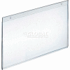 Azar Displays 162721 Horizontal Wall Mount Acrylic Sign Holder, 7" x 5.5", Acrylic