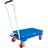Global Industrial Mobile Scissor Lift Table 1650 Lb. Cap. - Single Scissor - 39 x 20 Platform