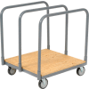 Panel & Sheet Mover Truck with Plywood Steel Deck 1200 Lb. Capacity