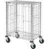 Nexel® Side Load Wire Tray Cart with 19 Tray Capacity
