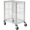 Nexel® End Load Wire Tray Cart with 19 Tray Capacity
