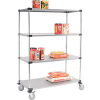 Nexel® Galvanized Shelf Truck, 1200 lb. Capacity, 36"L x 18"W x 69"H, Gray