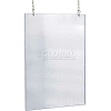 Azar Displays 172736 Acrylic Hanging Poster Frame, 24" x 36", Acrylic ,1 Piece