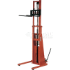PrestoLifts™ Battery Power Straddle Stacker PSTA2127 Adj. Legs 2000 Lb.
