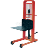 PrestoLifts™ Hydraulic Stacker Lift Truck M366 1000 Lb. Cap. with Platform