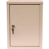 Omnimed® Economy Double Door Narcotic Cabinet with 2 Shelves, 11"W x 8"D x 15"H, Beige