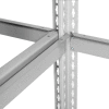 Global Industrial Expandable Starter Rack 48x12x84 3 Level Wood Deck 1500 lb. Cap Per Deck GRY