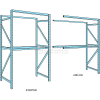 Husky Rack & Wire Teardrop Pallet Rack Starter - No Deck - 120"W x 42"D x 120"H