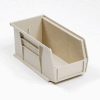 Akro-Mils® AkroBin® Plastic Stack & Hang Bin, 5-1/2"W x 10-7/8"D x 5"H, Stone - Pkg Qty 12