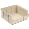 Akro-Mils® AkroBin® Plastic Stack & Hang Bin, 11"W x 10-7/8"D x 5"H, Stone - Pkg Qty 6