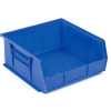 Akro-Mils® AkroBin® Plastic Stack & Hang Bin, 11"W x 10-7/8"D x 5"H, Blue - Pkg Qty 6