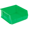 Akro-Mils AkroBin® Plastic Stacking Bin 30255 - 16-1/2"W x 10-7/8"D x 5"H, Green - Pkg Qty 6