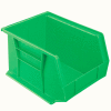 Akro-Mils AkroBin® Plastic Stacking Bin 30239 - 8-1/4"W x 10-3/4"D x 7"H, Green - Pkg Qty 6