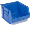 Akro-Mils® AkroBin® Plastic Stack & Hang Bin, 16-1/2"W x 18"D x 11"H, Blue - Pkg Qty 3